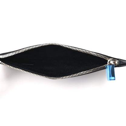 Saint Laurent Coated Canvas Zip Pouch Black 5 of 7