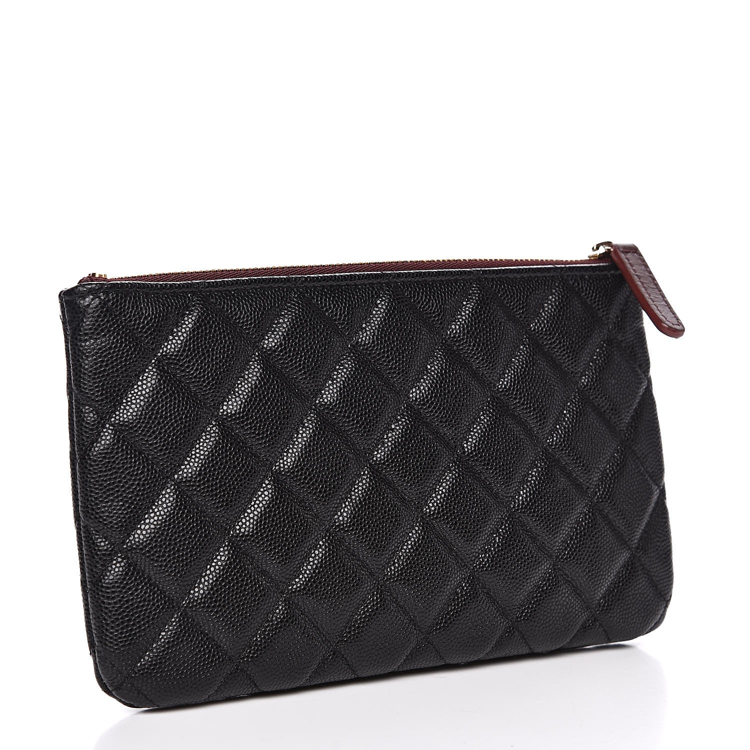 Chanel Caviar Quilted Small Pouch Black 3 of 10