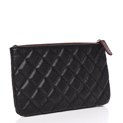 Chanel Caviar Quilted Small Pouch Black 3 of 10