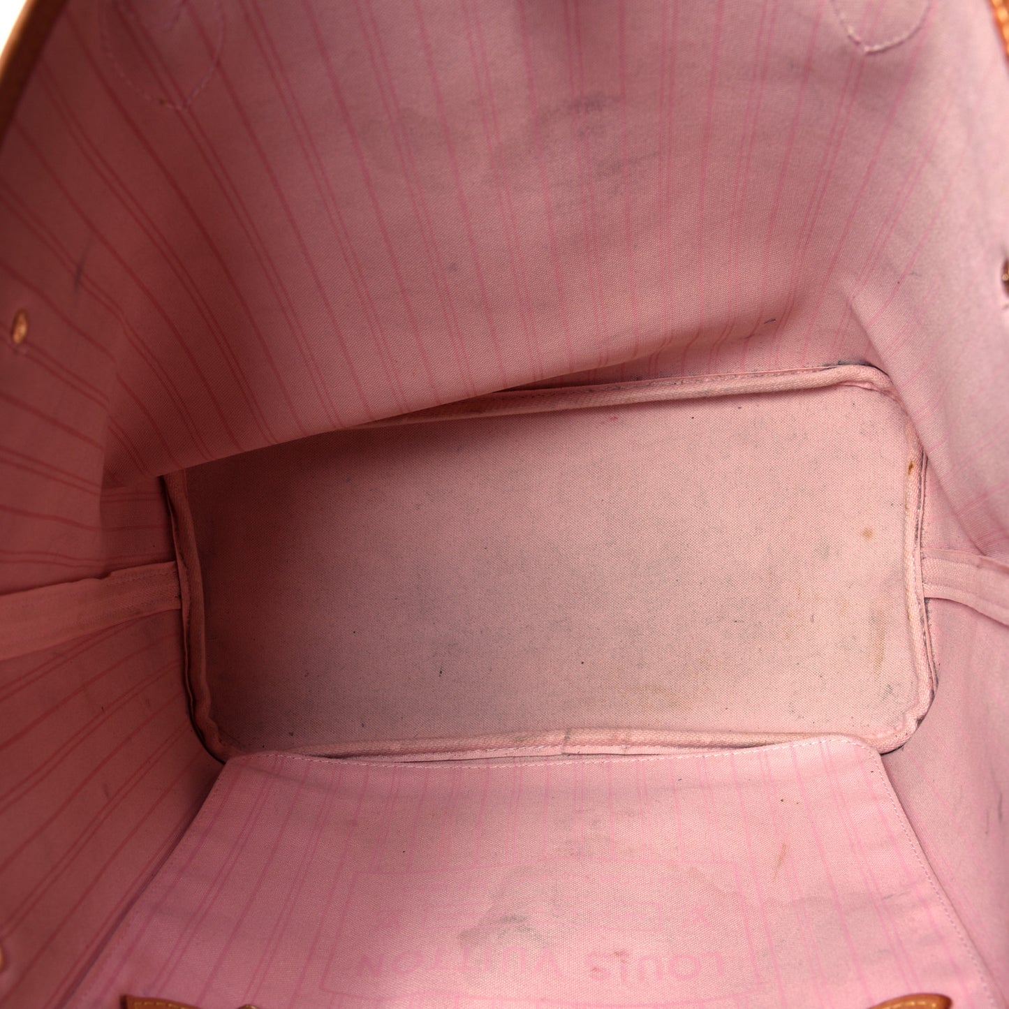 Damier Azur Neo Neverfull MM Rose Ballerine