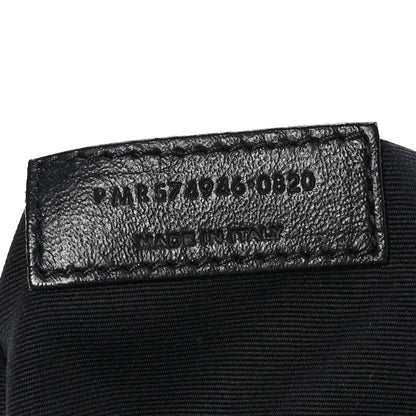 Saint Laurent Calfskin Y Quilted Monogram Monochrome Medium Loulou Chain Satchel Black 7 of 9