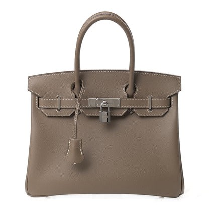 Hermes Epsom Birkin 30 Etoupe 1 of 11