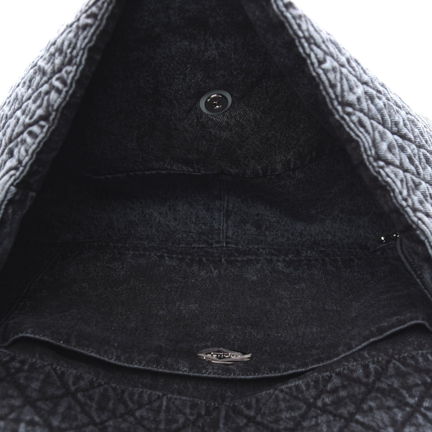 Denim Quilted Denimpression XXL Flap Blue Black