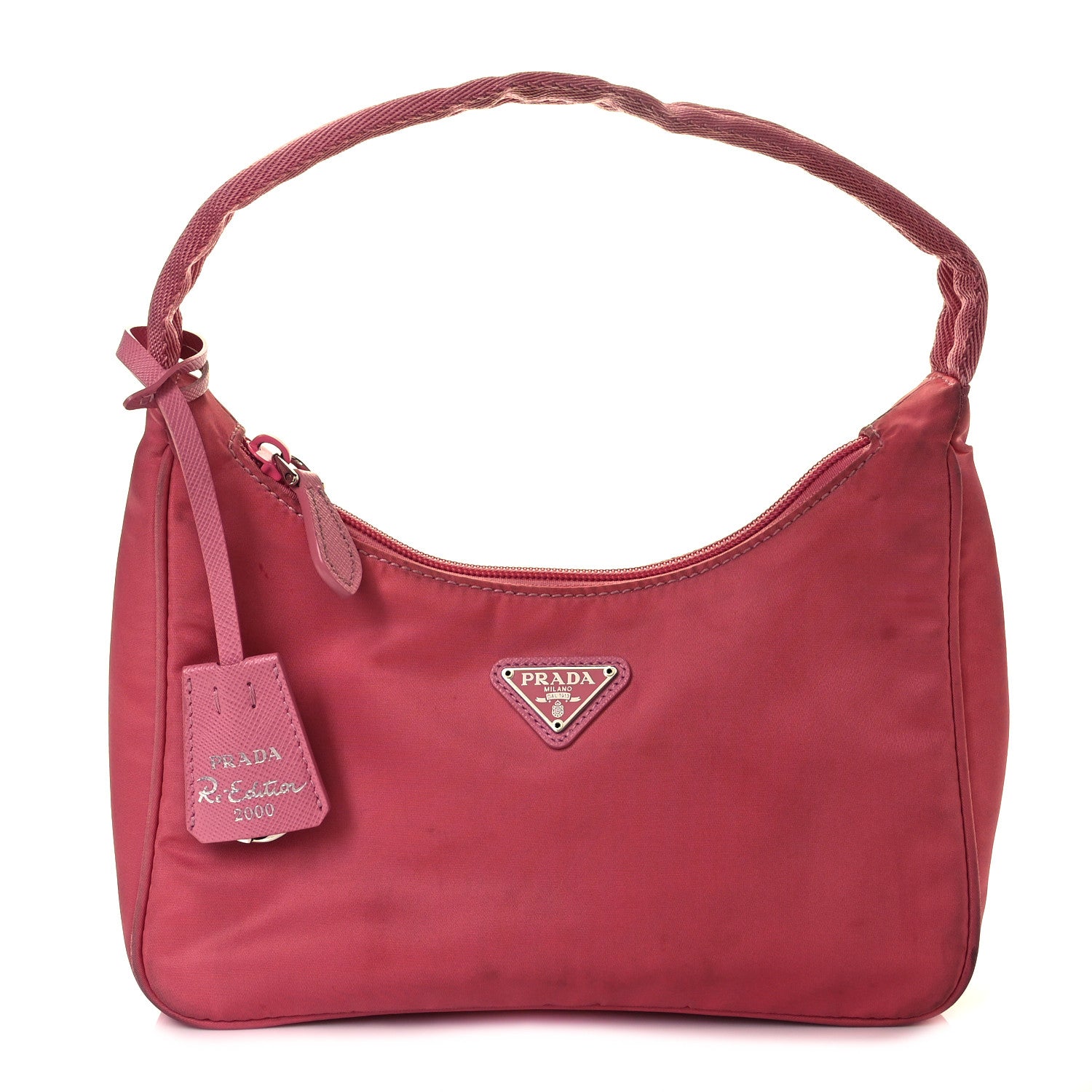 Prada Tessuto Nylon Mini Re-Edition 2000 Bag Ibisco 1 of 8