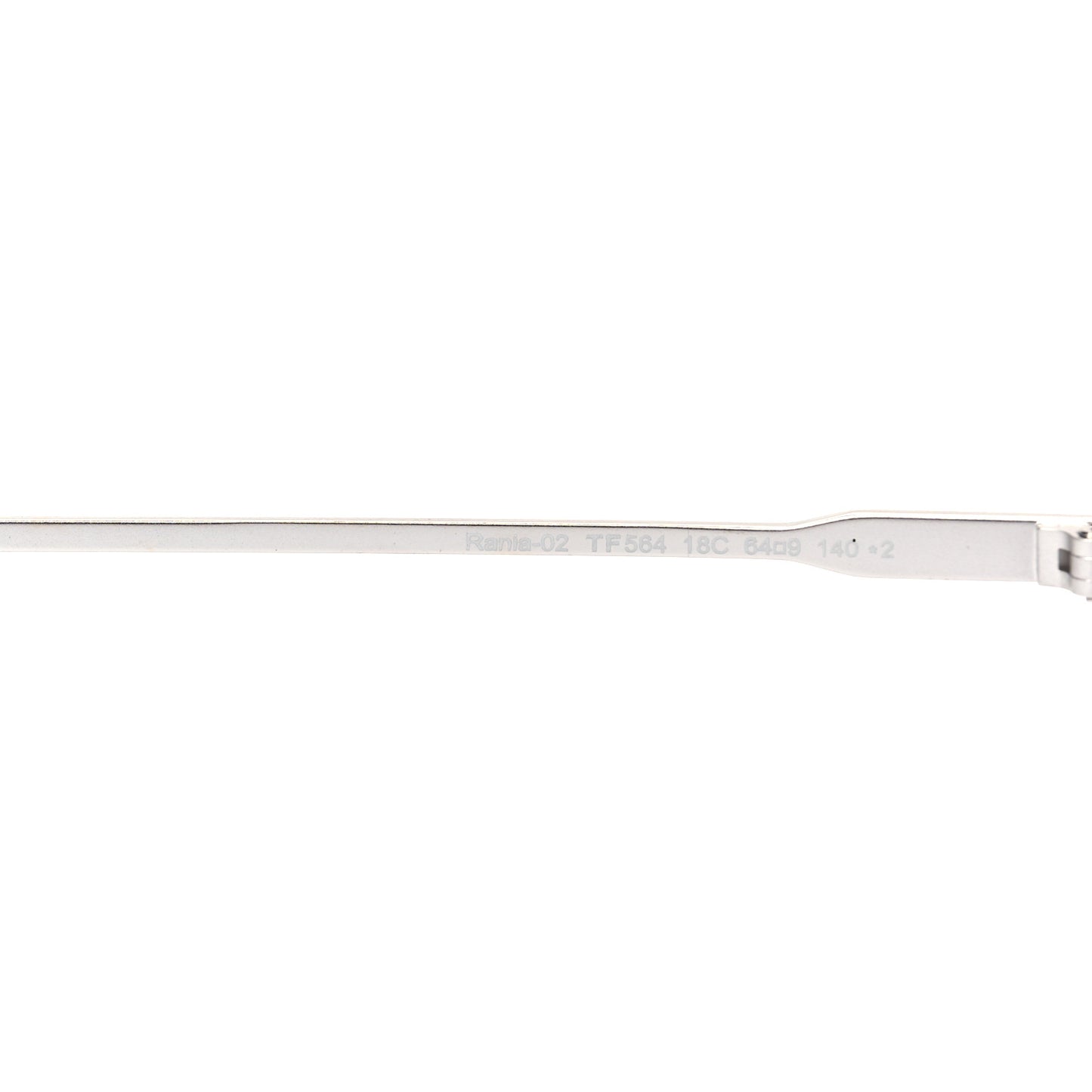 Metal Rania-02 Oval Sunglasses TF564 Silver