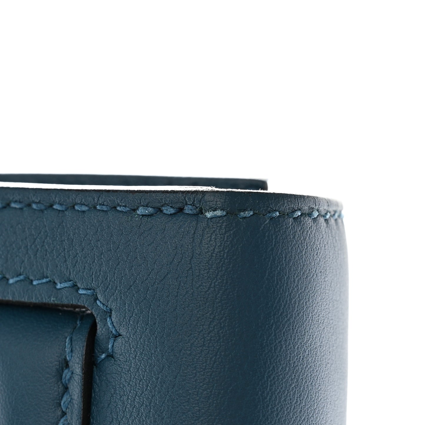 Swift Kelly Cut Clutch Pochette Bleu Tempete