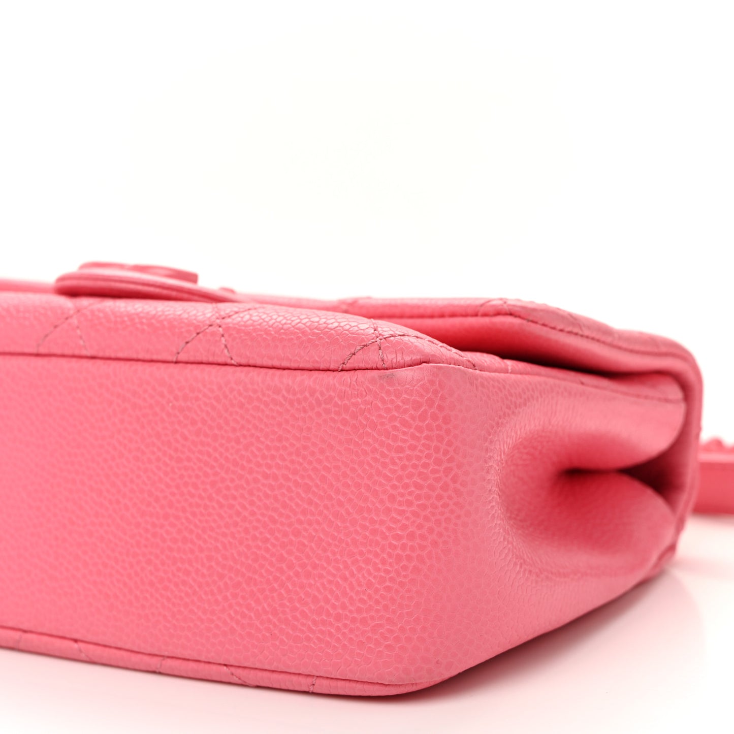 Caviar Quilted Mini Incognito Square Flap Pink