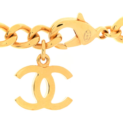 Chanel Metal Chain Link CC Rue Cambon Choker Necklace Gold 4 of 4