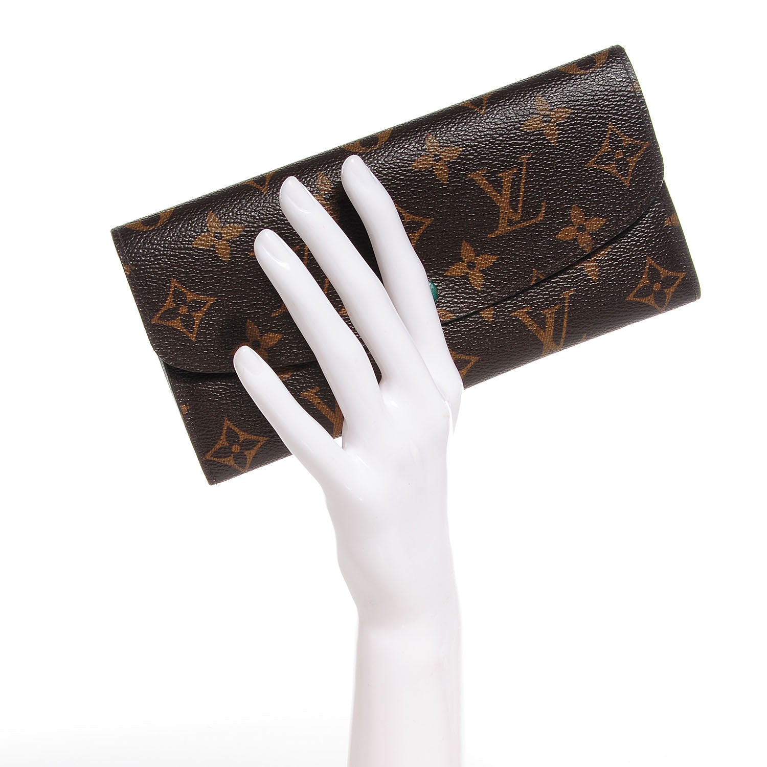 Louis Vuitton Monogram Emilie Wallet Vert 2 of 7