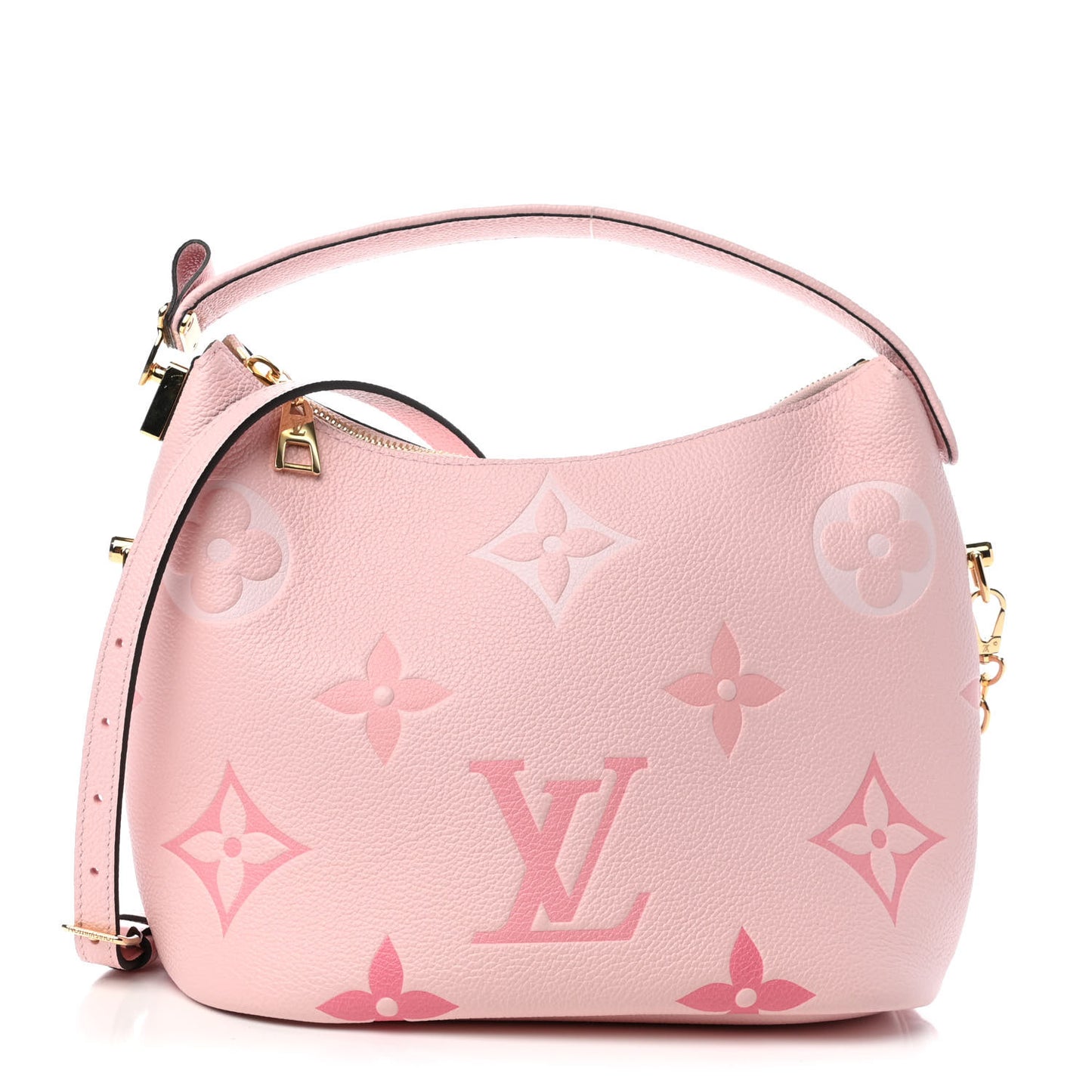 Empreinte Monogram Giant By The Pool Marshmallow Hobo PM Bouton De Rose