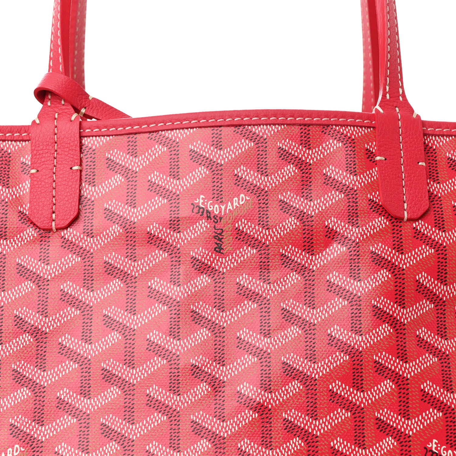 Goyard Goyardine Le Jardin Saint Louis PM Fuchsia 10 of 12