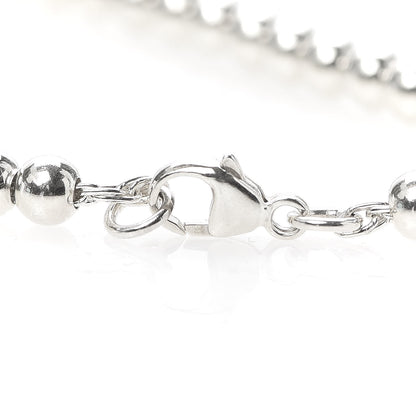 Tiffany Sterling Silver 4mm Paloma Picasso Loving Heart Tag Bead Bracelet 4 of 5