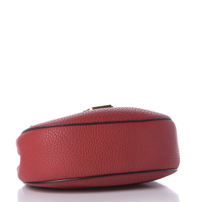 Chloe Grained Lambskin Mini Drew Shoulder Bag Red 3 of 8