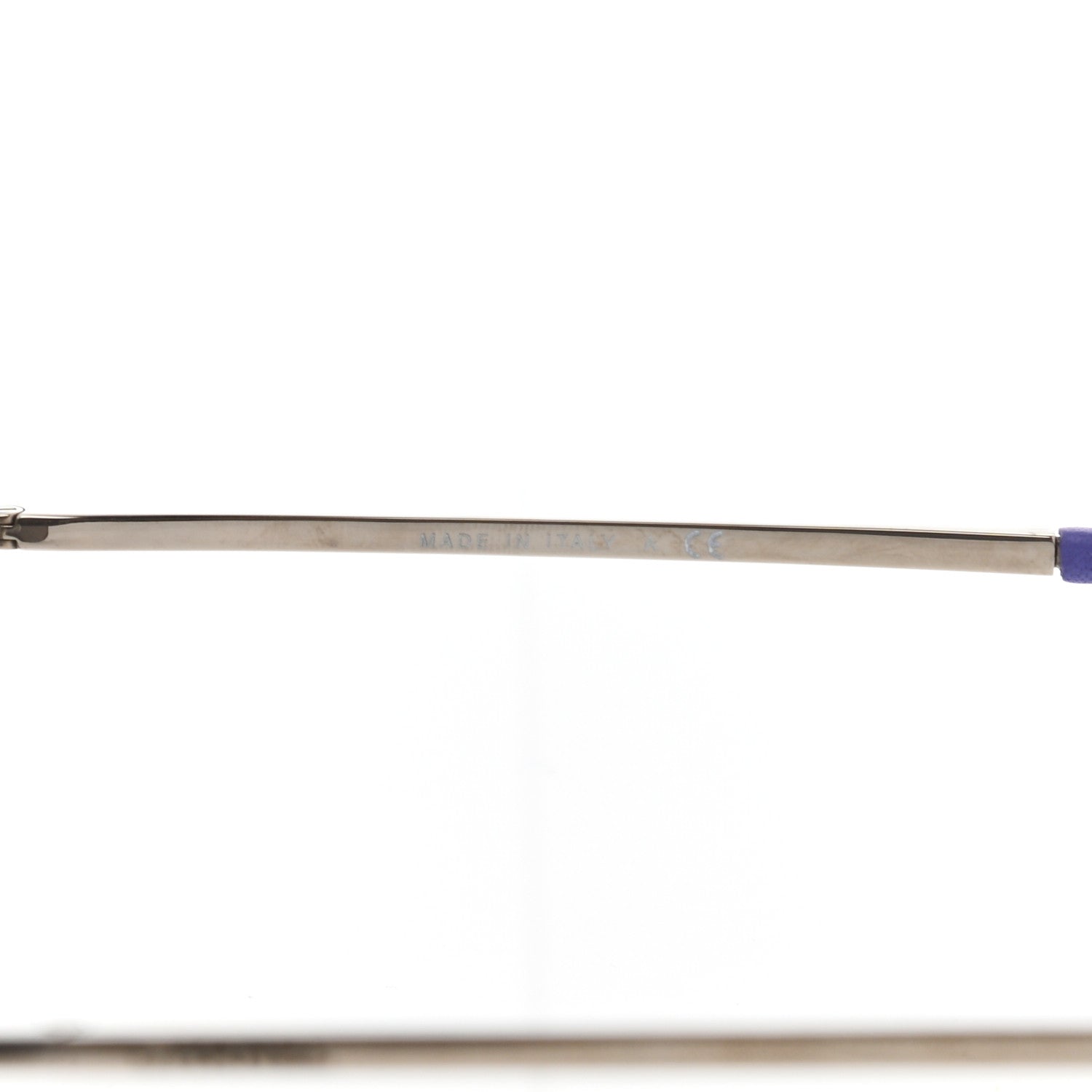 Chanel Polarized CC Aviator Sunglasses 4189-T-Q Purple 6 of 8