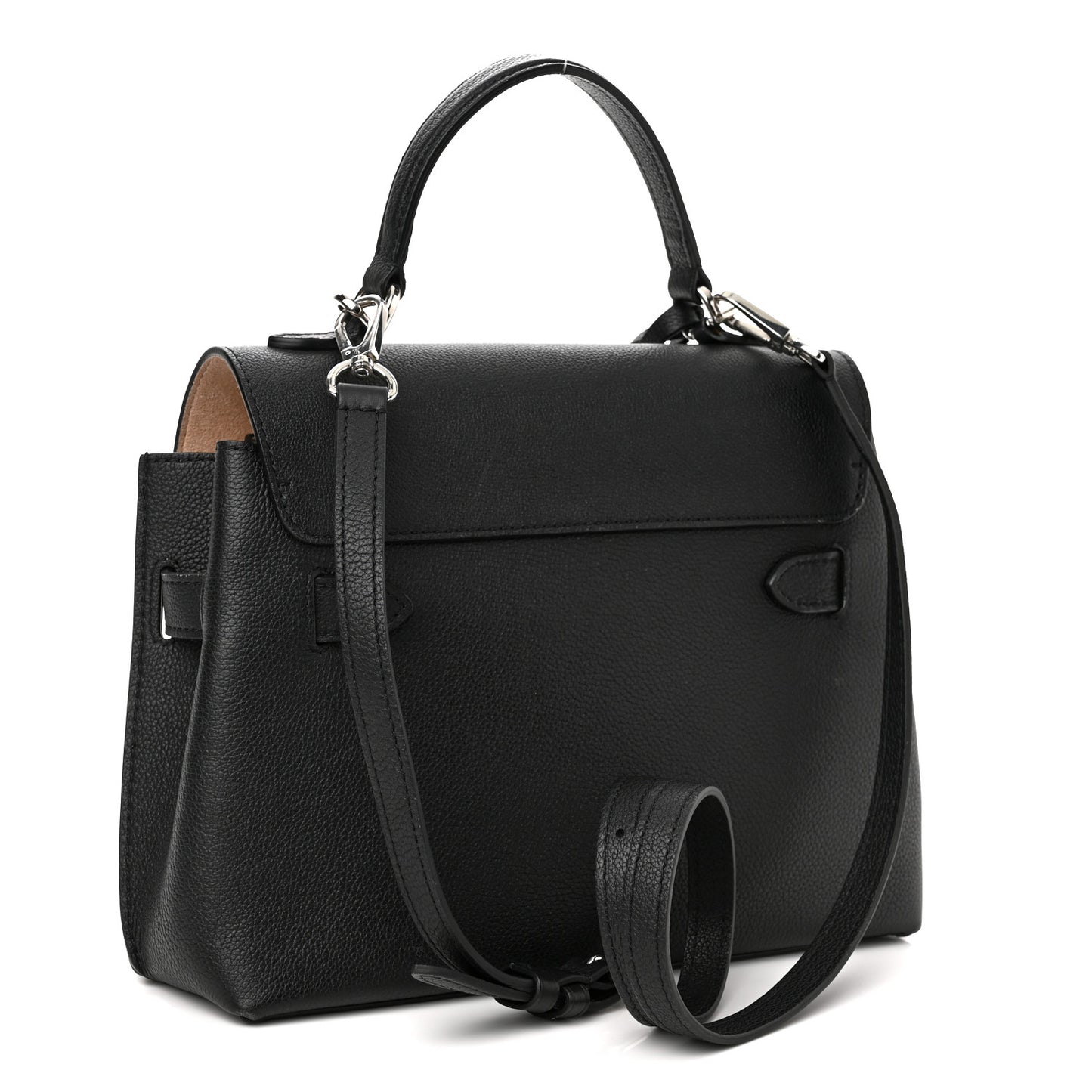 Calfskin Lockme Ever BB Black