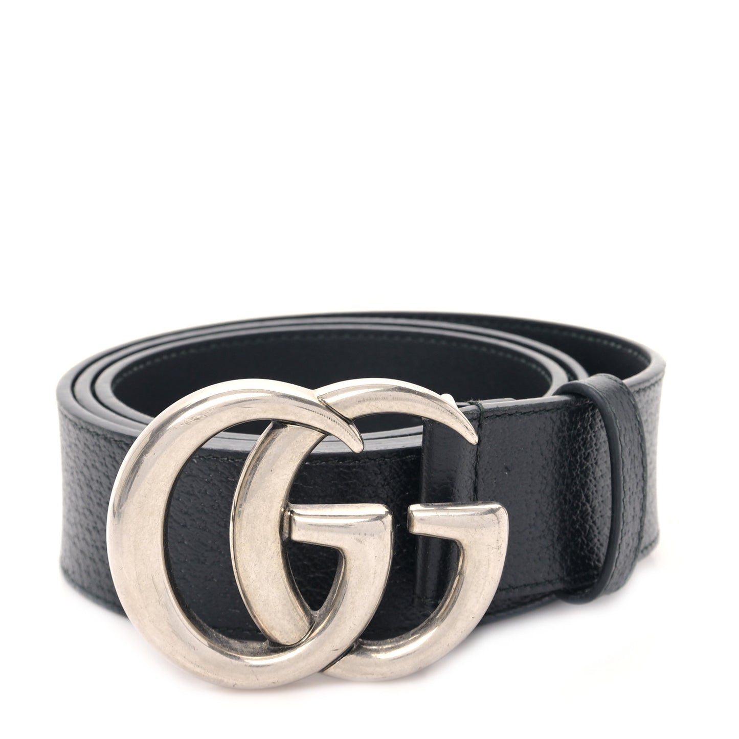 Textured Calfskin Double G 40mm Belt 90/36 Dark Cocoa