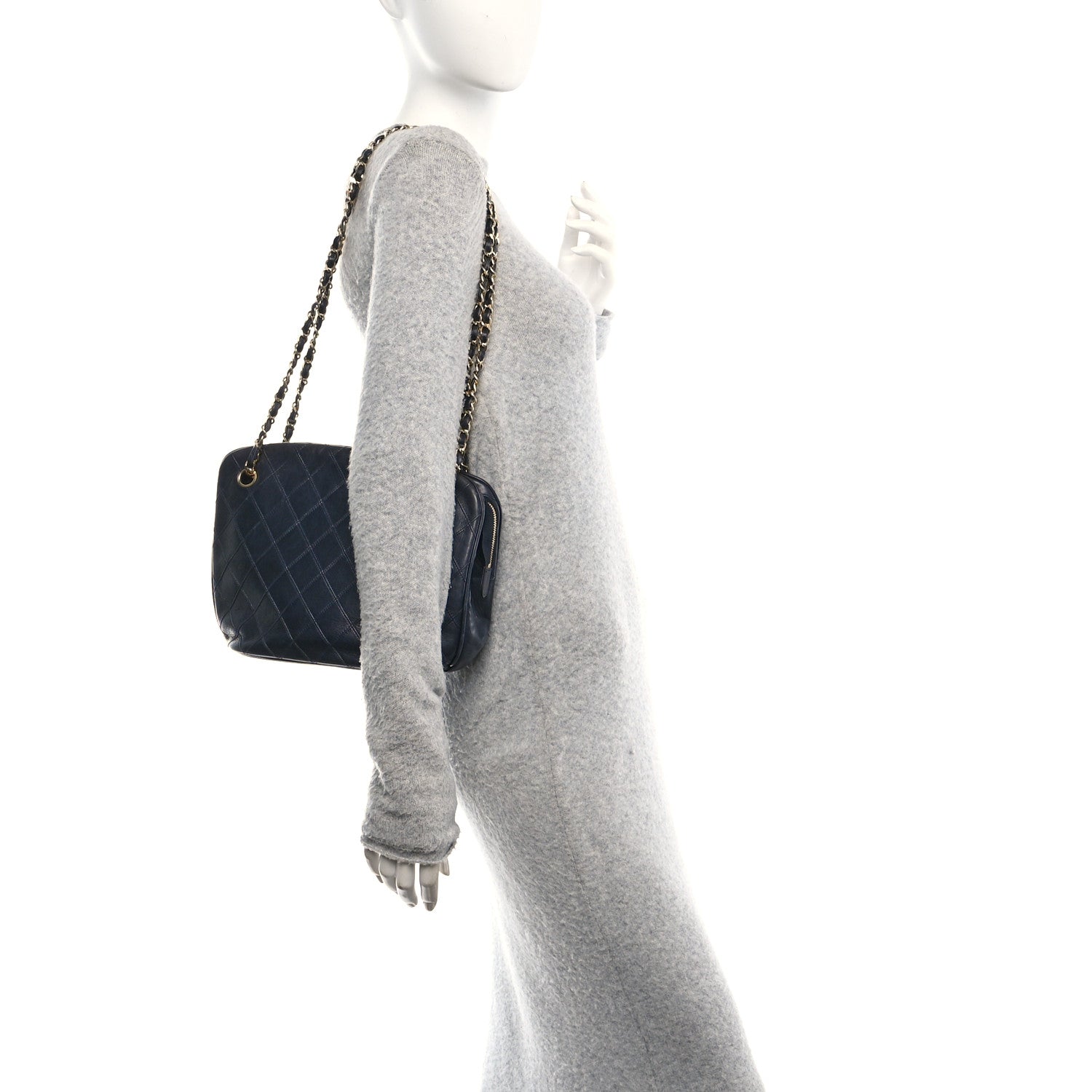 Chanel Lambskin Quilted Shoulder Bag 2 of 10