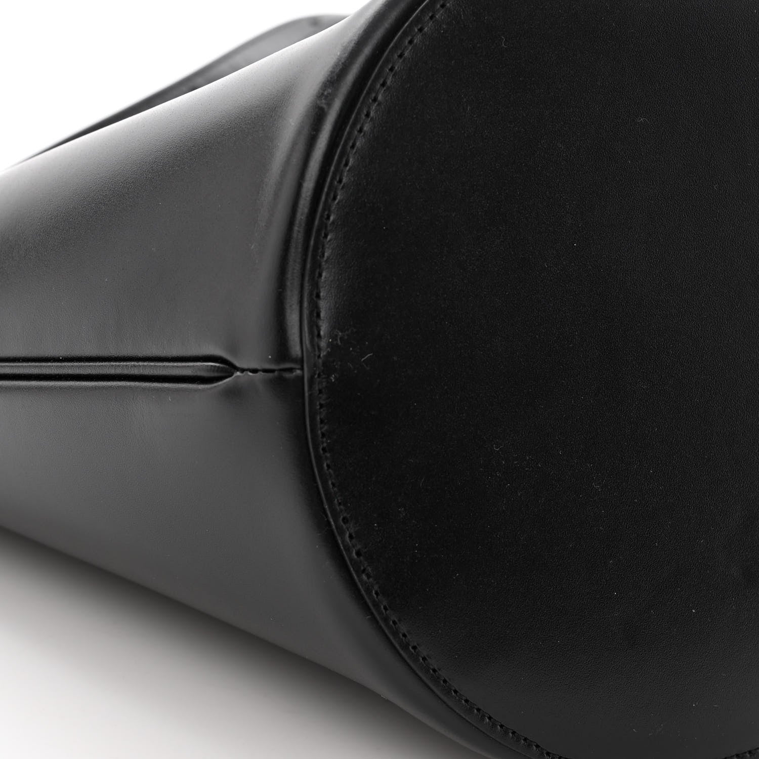 Celine Calfskin Crecy Bucket Bag Black 9 of 10