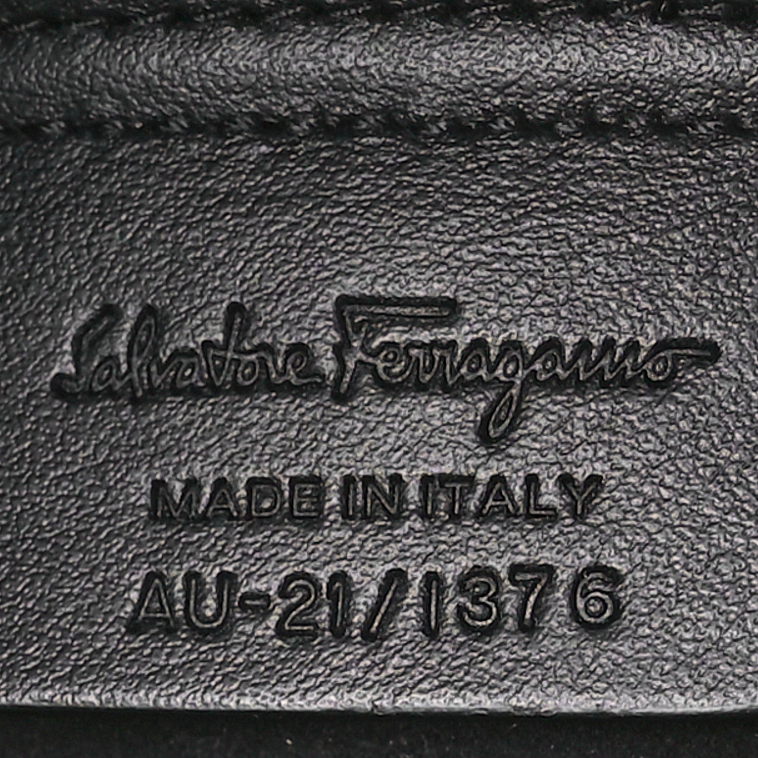 Salvatore Ferragamo Calfskin Travel Tote Black 8 of 12