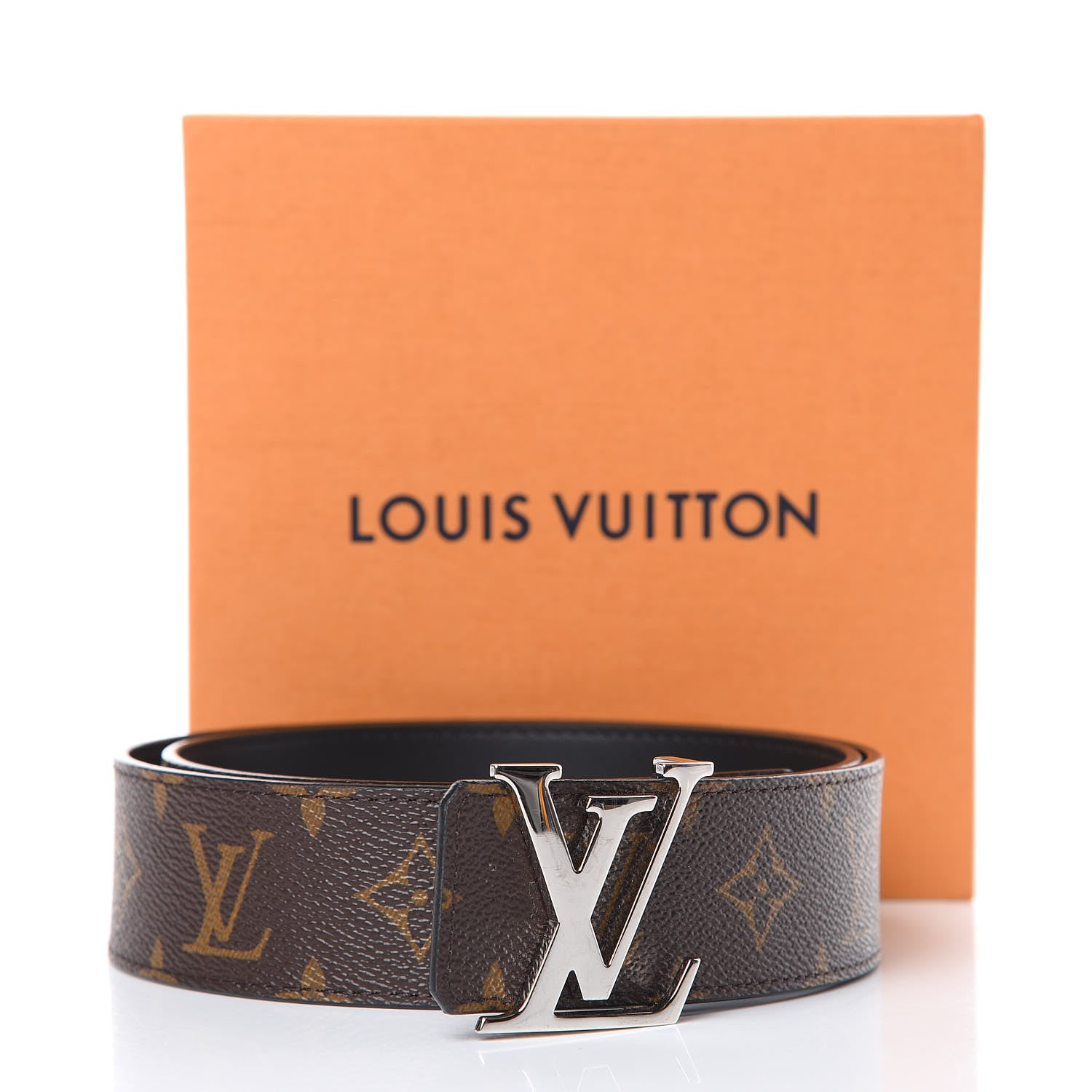 Louis Vuitton Monogram 40mm LV Initiales Reversible Belt 80 32 7 of 7