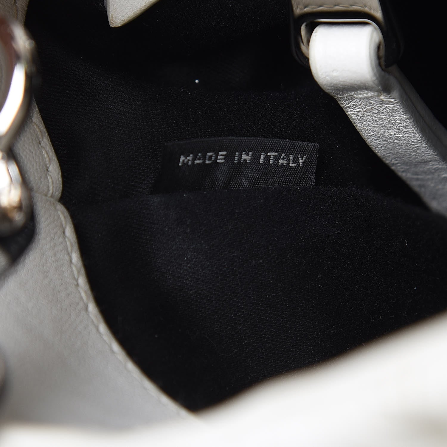 Miu Miu Nappa Matelasse Wicker Basket Bag White Miele 7 of 16