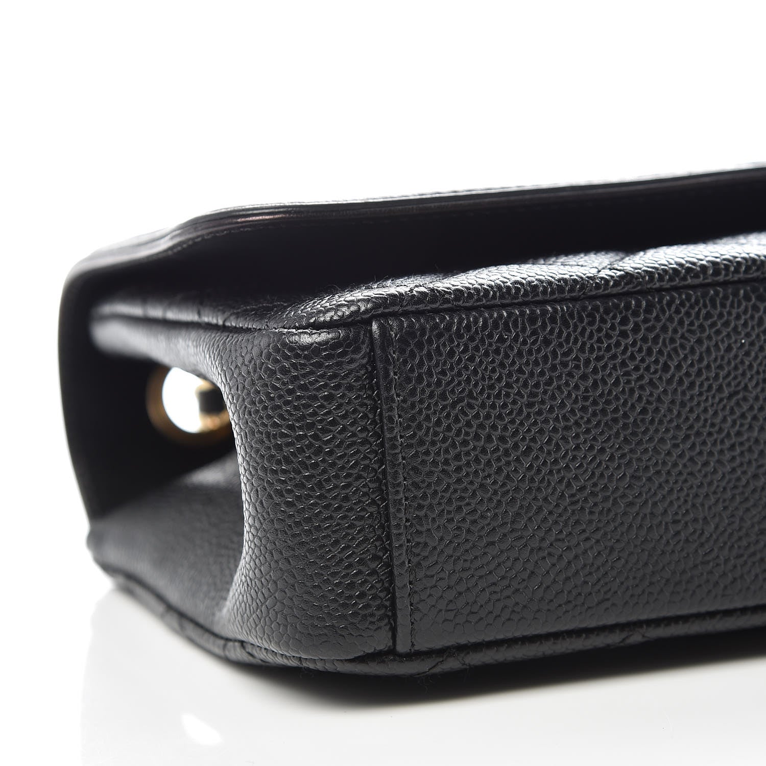 Chanel Caviar Quilted Medium CC Filigree Flap Black 5 of 10