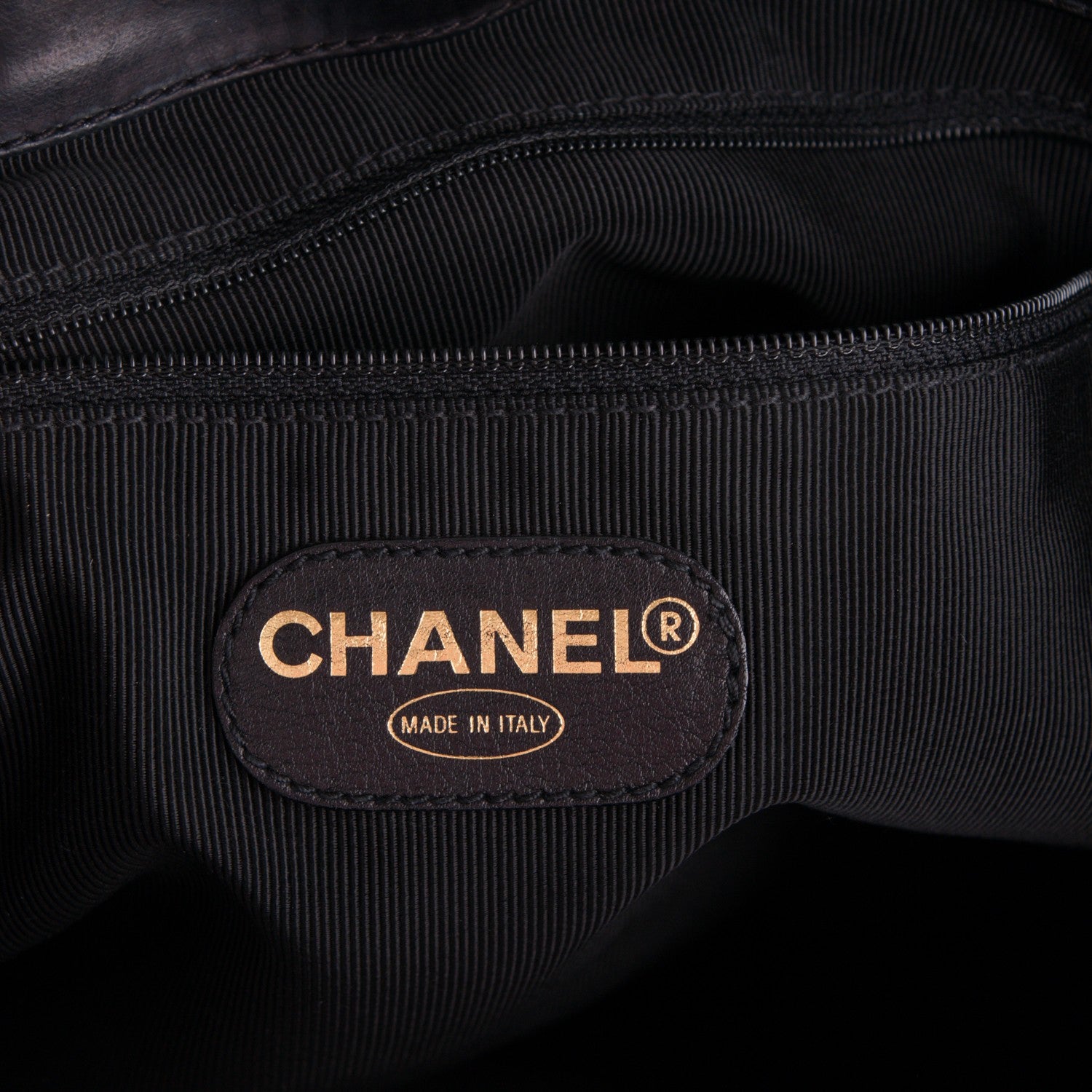 Chanel Calfskin Quilted Shoulder Bag Black 6 of 7