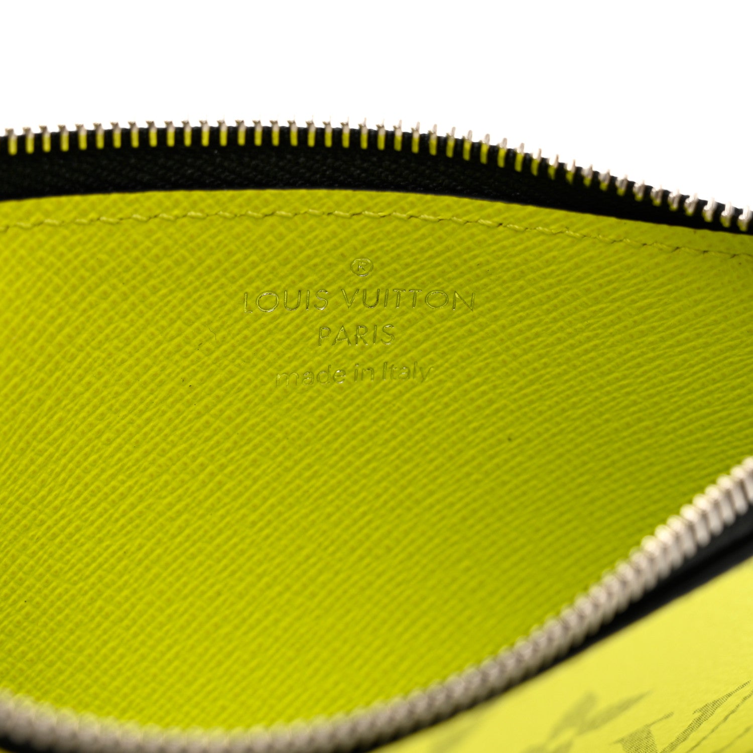 Louis Vuitton Monogram Taiga Coin Card Holder Yellow 6 of 6
