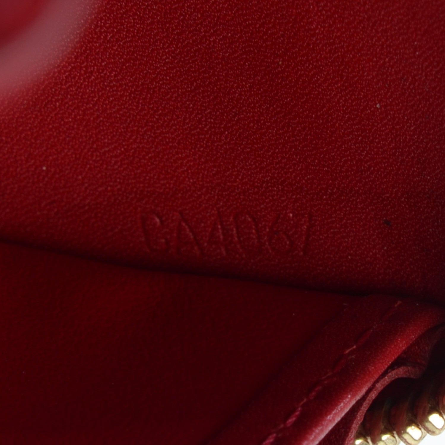 Louis Vuitton Vernis Zippy Wallet Pomme D'Amour 7 of 7
