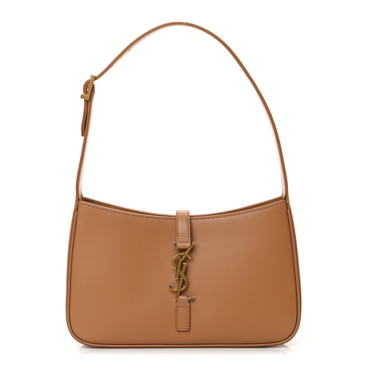 Smooth Calfskin Le 5 A 7 Hobo Brown