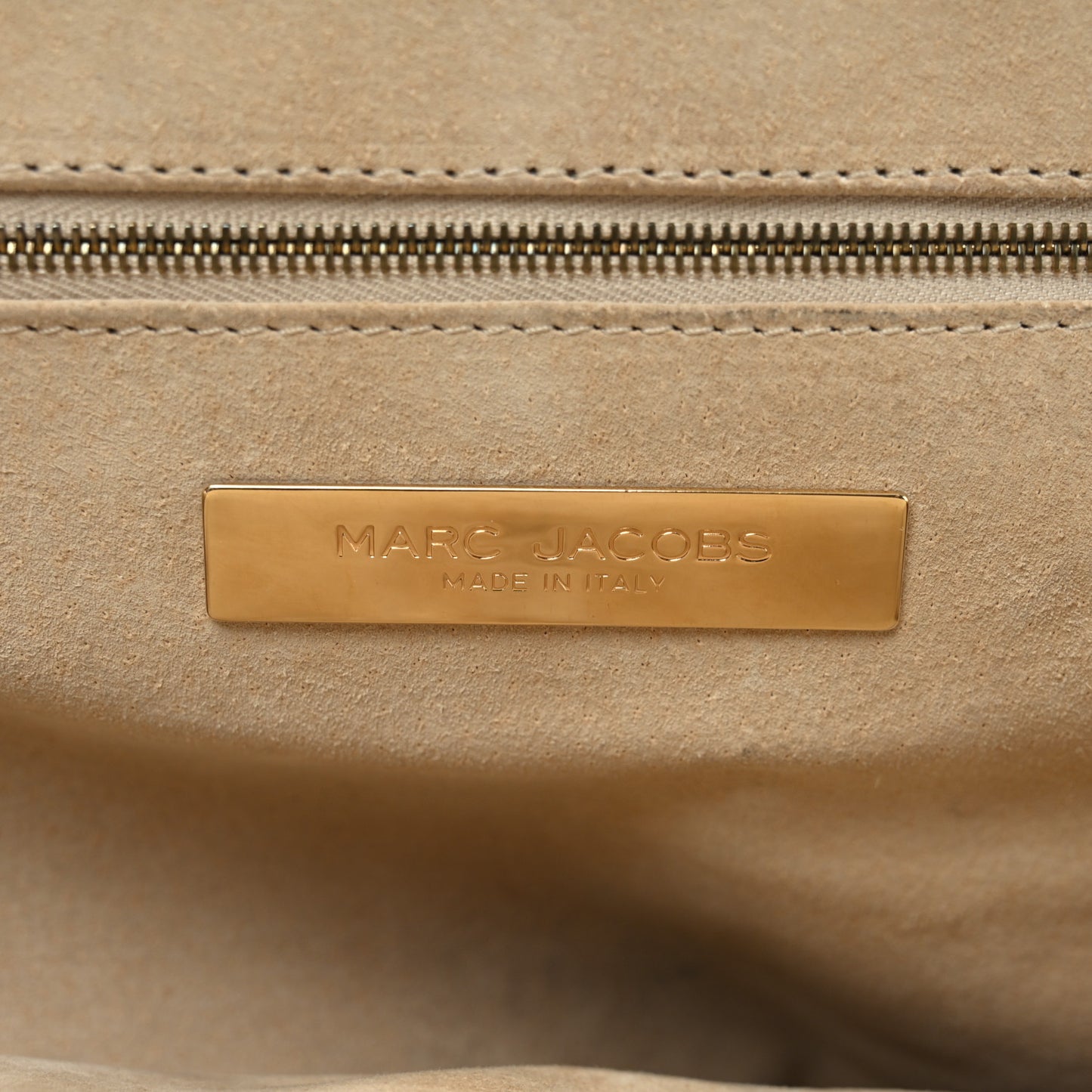Calfskin Quilted Stam Beige