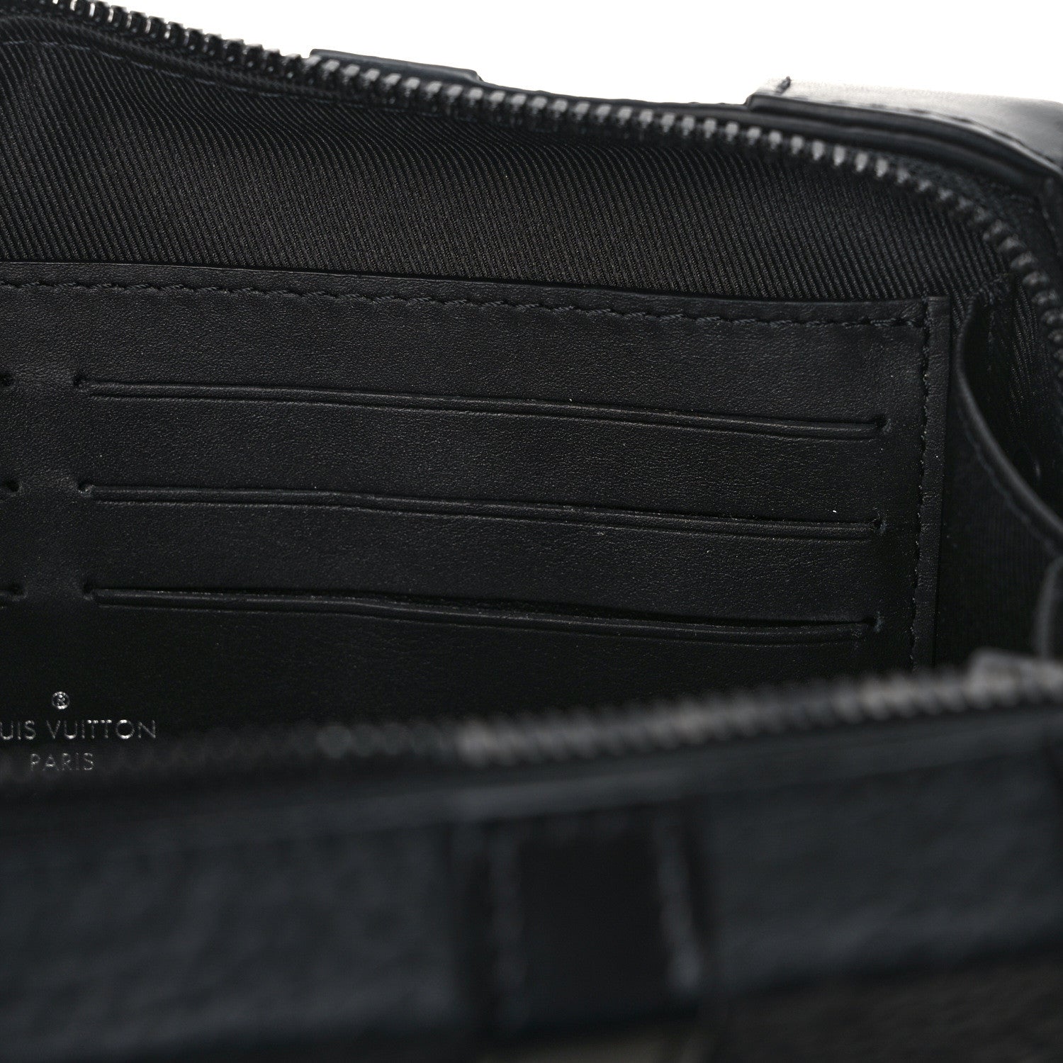 Louis Vuitton Taurillon Monogram Soft Trunk Wallet Black 12 of 12