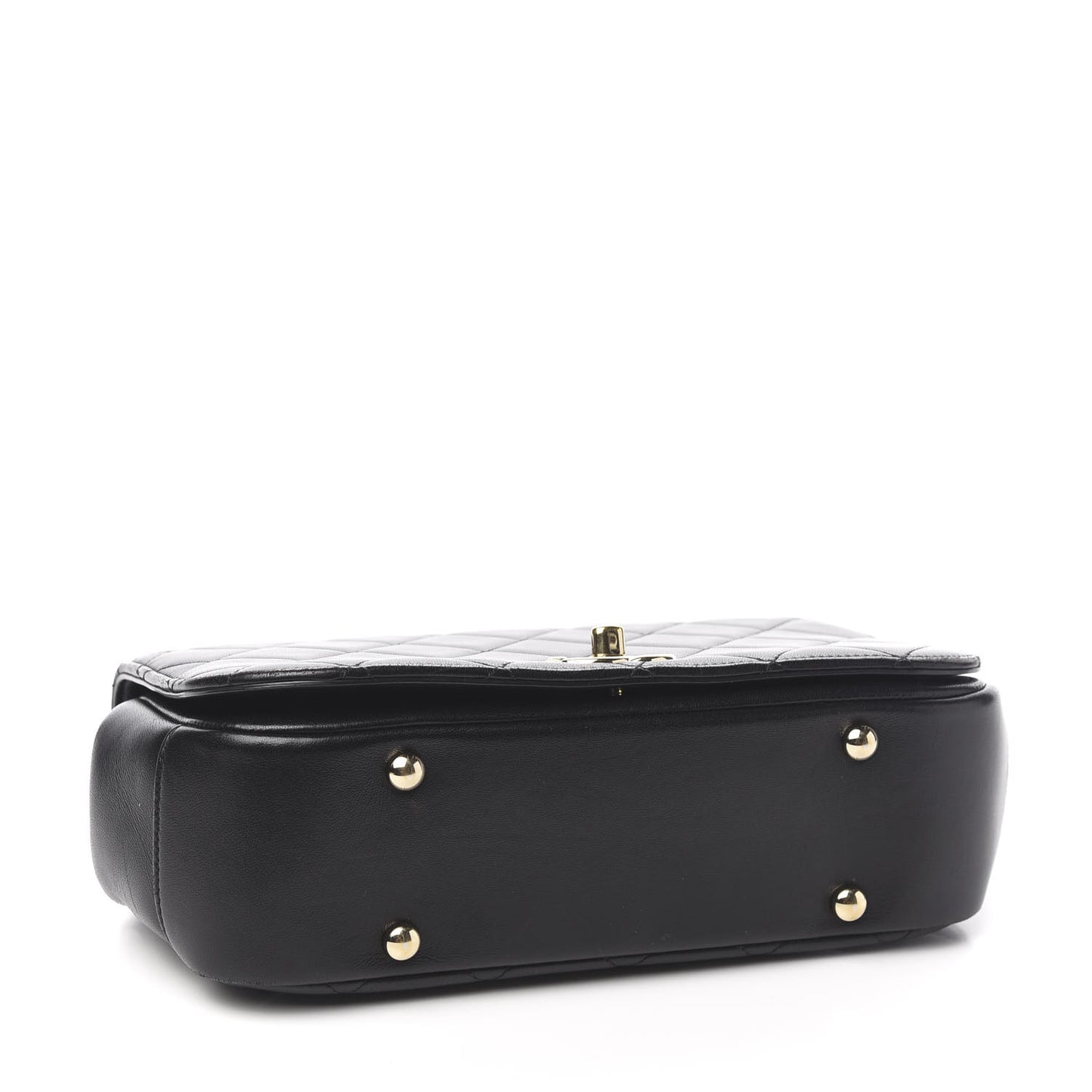 Lambskin Small Carry Chic Flap Black