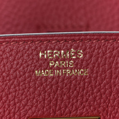 Hermes Togo Birkin 35 Rouge Grenat 16 of 34