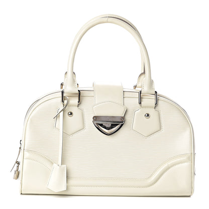 Louis Vuitton Epi Bowling Montaigne GM Ivory 1 of 9