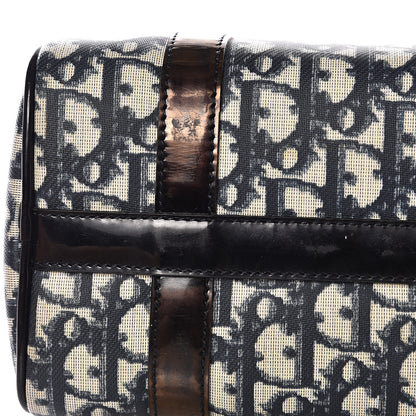 Christian Dior Monogram Boston Navy Blue 11 of 12