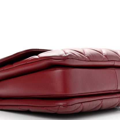 Chanel Lambskin Quilted Small Trendy CC Flap Dual Handle Bag Red 9 of 11