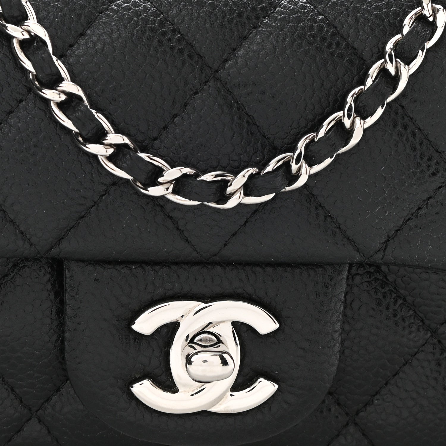 Chanel Caviar Quilted Extra Mini Flap Black 8 of 10