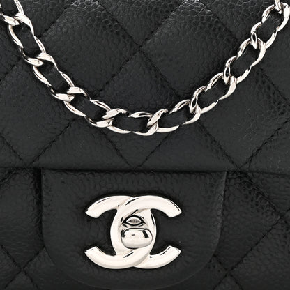 Chanel Caviar Quilted Extra Mini Flap Black 8 of 10