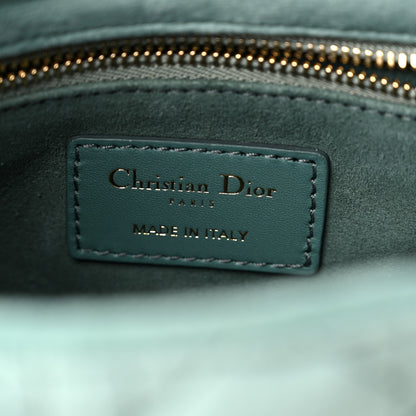 Christian Dior Velvet Mini Lady Dior Green 6 of 8