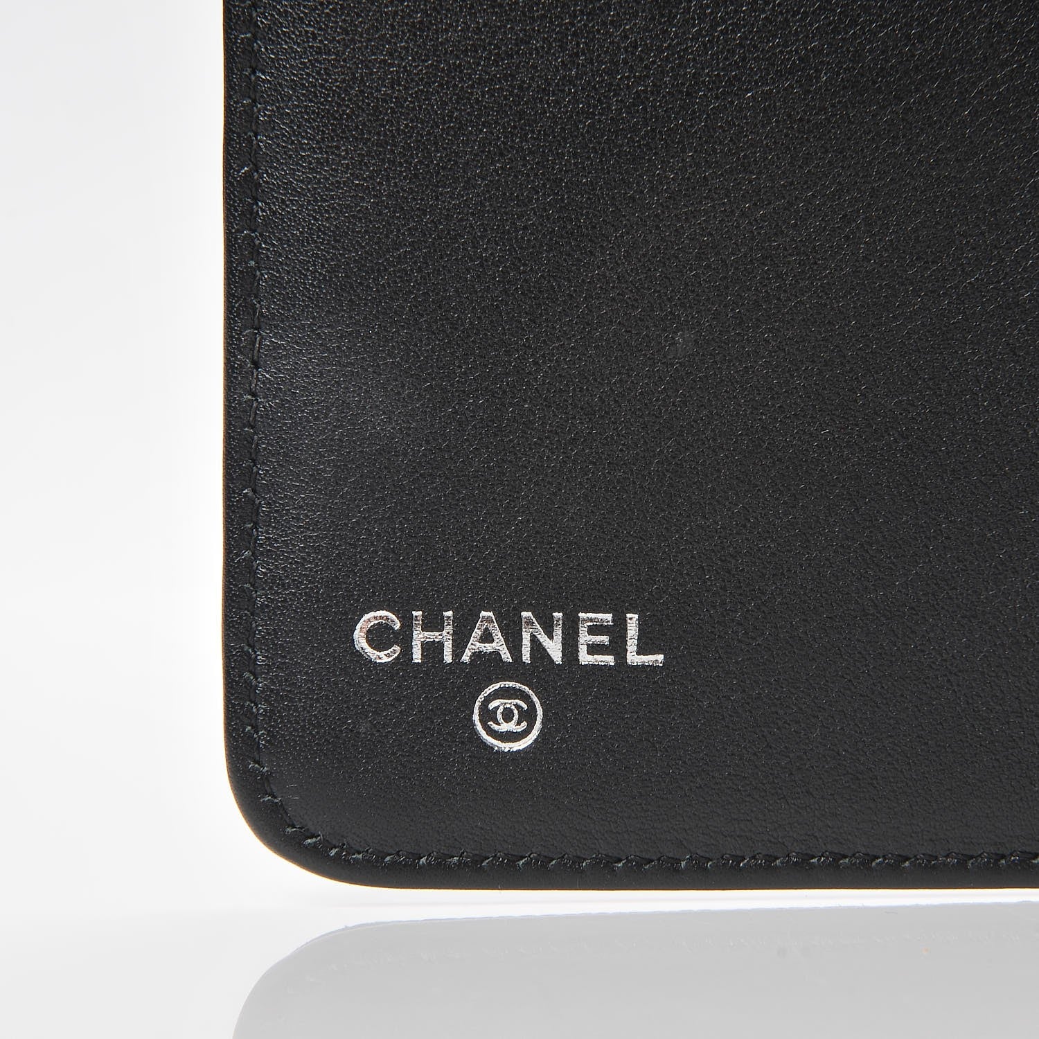 Chanel Caviar Sevruga L Zip Pocket Wallet Black 6 of 7
