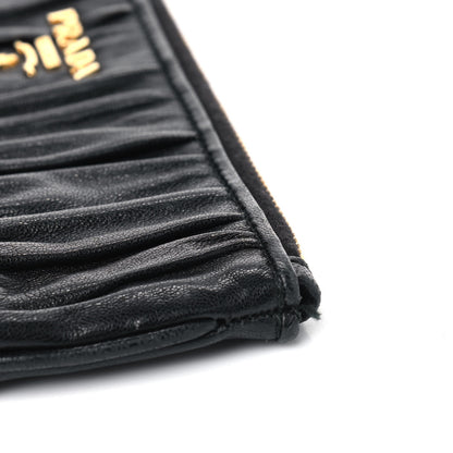Prada Nappa Gaufre Pouch Black 7 of 7
