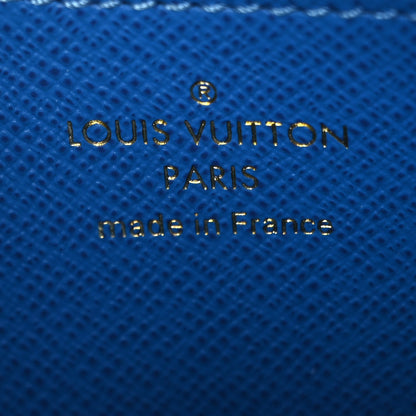 Louis Vuitton Damier Ebene 2019 Christmas Animation Zippy Coin Purse Blue 6 of 6