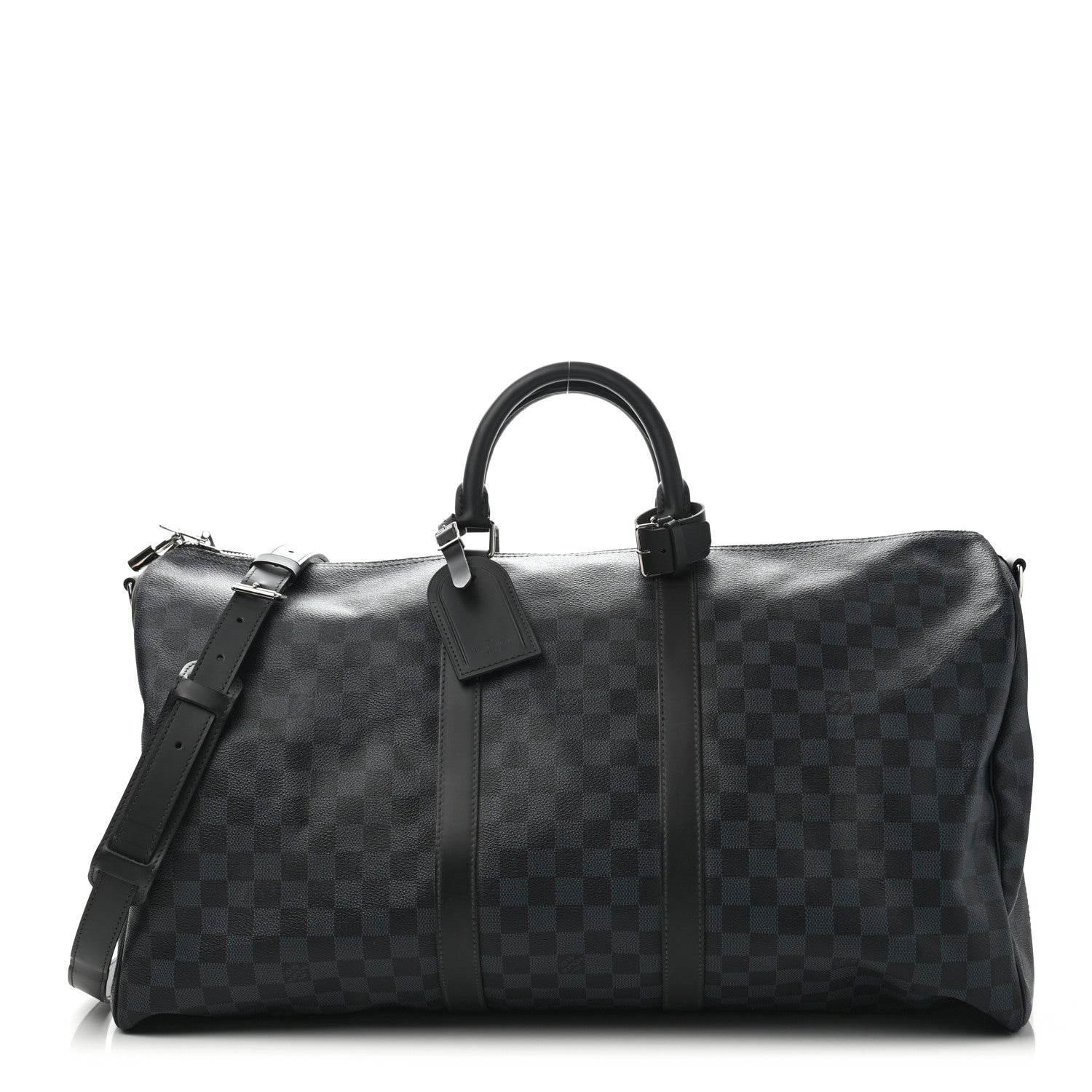 Louis Vuitton Damier Cobalt Keepall Bandouliere 55 1 of 10