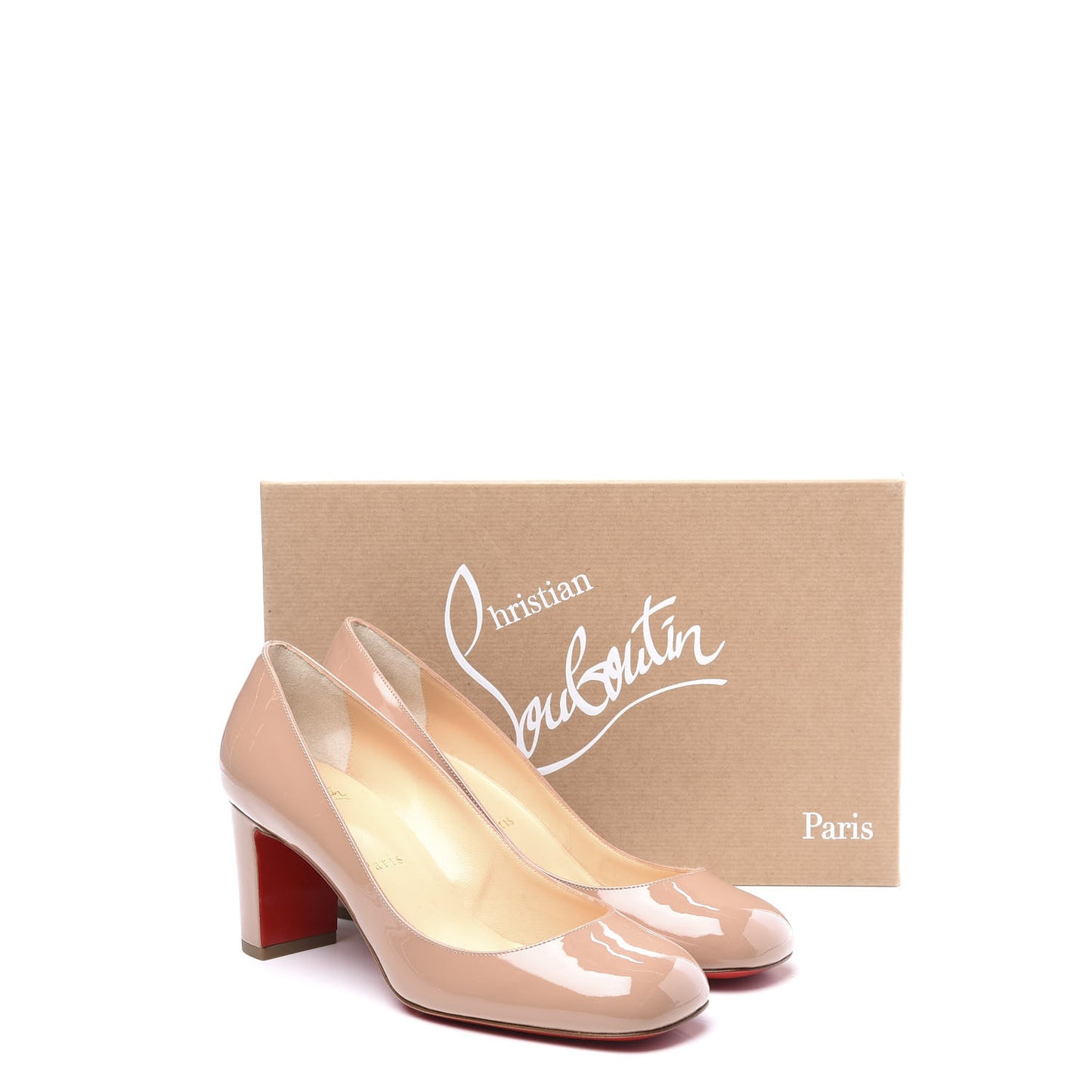 Patent Cadrilla 70 Pumps 37 Nude