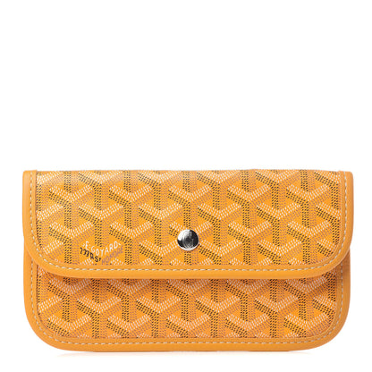 Goyard Goyardine Pouch Yellow 1 of 5