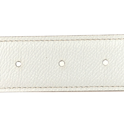 Hermes Epsom Swift 32mm Collier De Chien CDC Belt White Naturel 3 of 5