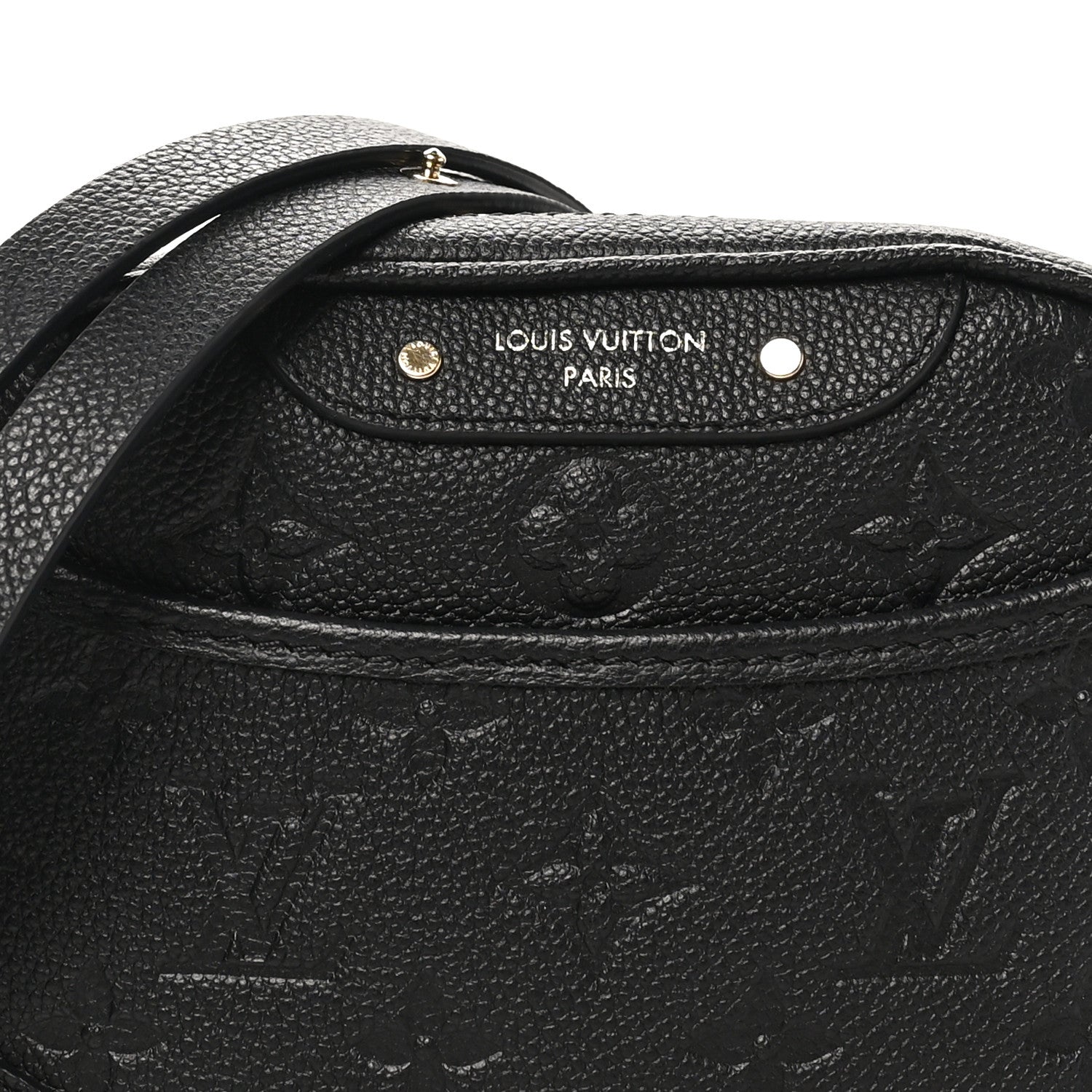 Louis Vuitton Empreinte Monogram Tiny Camera Bag Black 6 of 9