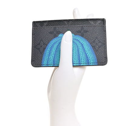 Louis Vuitton LV X YK Monogram Eclipse Reverse Pumpkin Card Holder 2 of 9