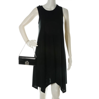 Gucci Regent Calfskin Lady Lock Wallet On Chain Black 2 of 6